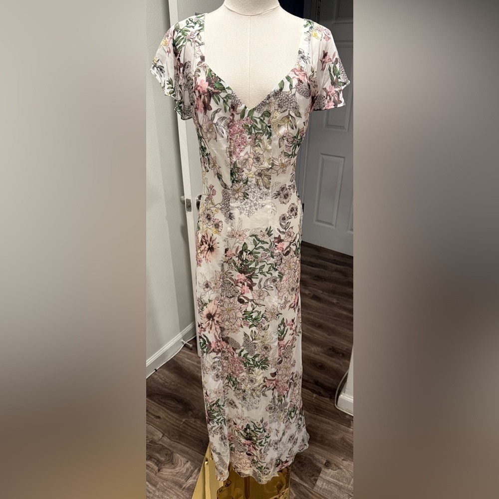 GUESS Los Angeles Floral Print Maxi Dress – Size 6
